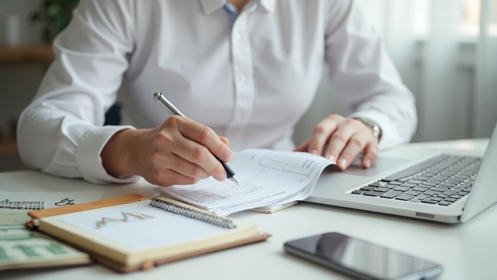 Четыре способа ведения учета: конверты с деньгами, тетрадь с записями, ноутбук с таблицей и смартфон с приложением